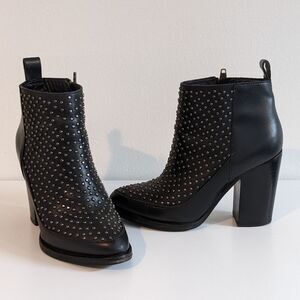 & Other Stories Studded Ankle Booties